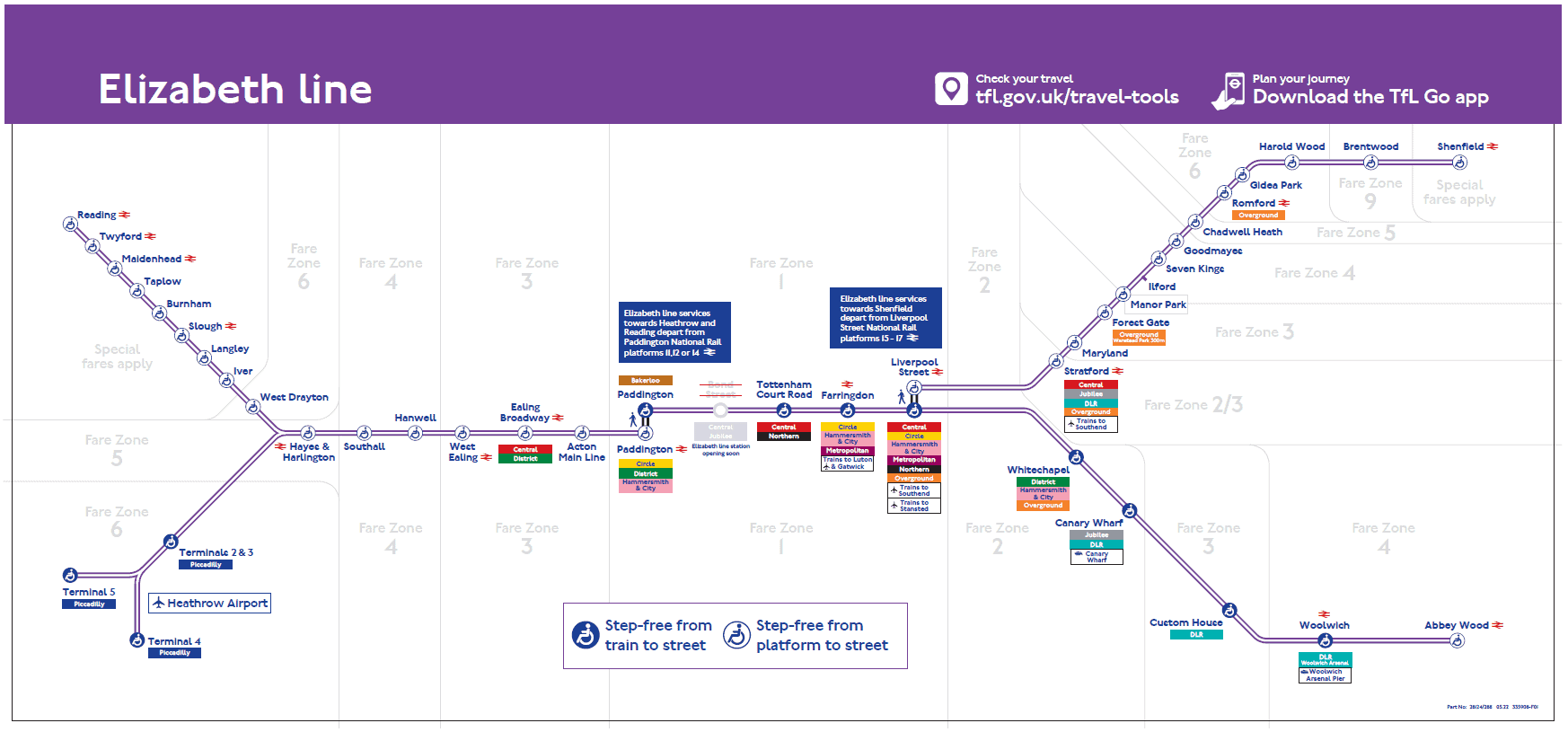 карта метро лондона